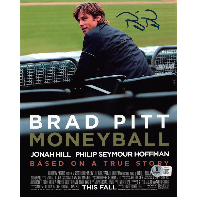 Billy Beane Moneyball Authentic Signed 8x10 Photo Autographed BAS #BN00117