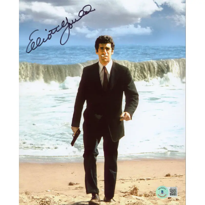 Elliott Gould The Long Goodbye Authentic Signed 8x10 Photo BAS #BC13755