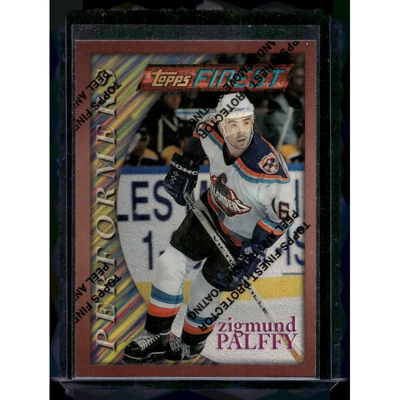 1995-96 Topps Finest - Refractor - Zigmund Palffy #117