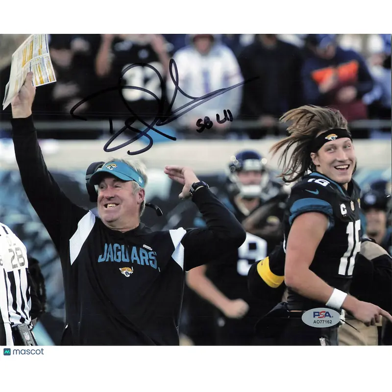 Doug Pederson Signed photo PSA Jacksonville Jaguars