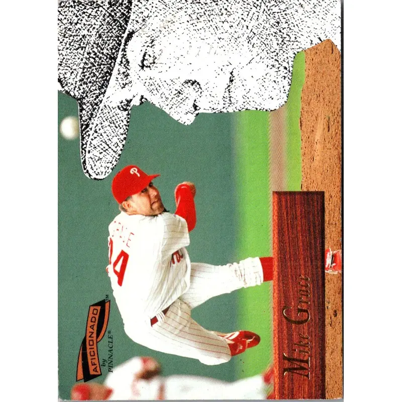 1996 Pinnacle Aficionado Mike Grace #172 Rookie