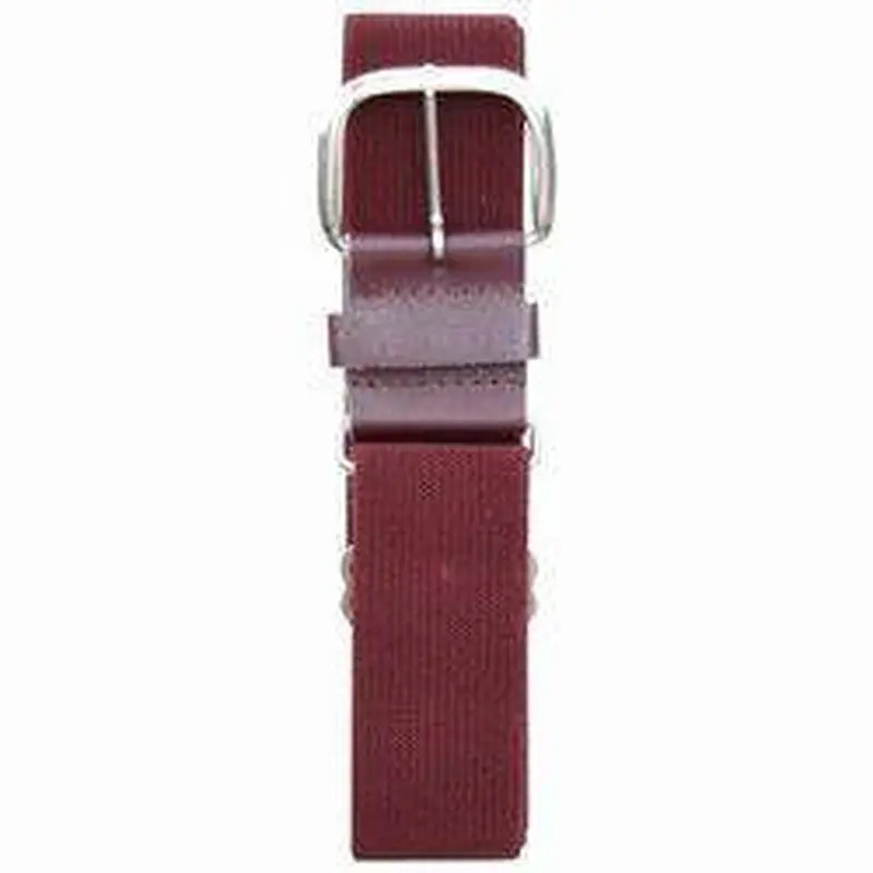 New Champro Adult Maroon Baseball Belt - 1 1/2"