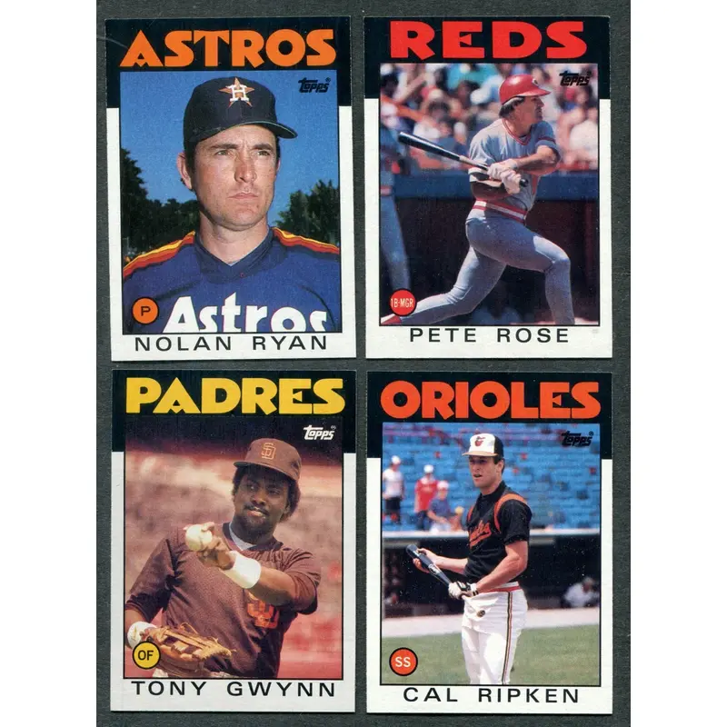 1986 Topps Baseball Complete Set NM NM/MT (792) (23-285)