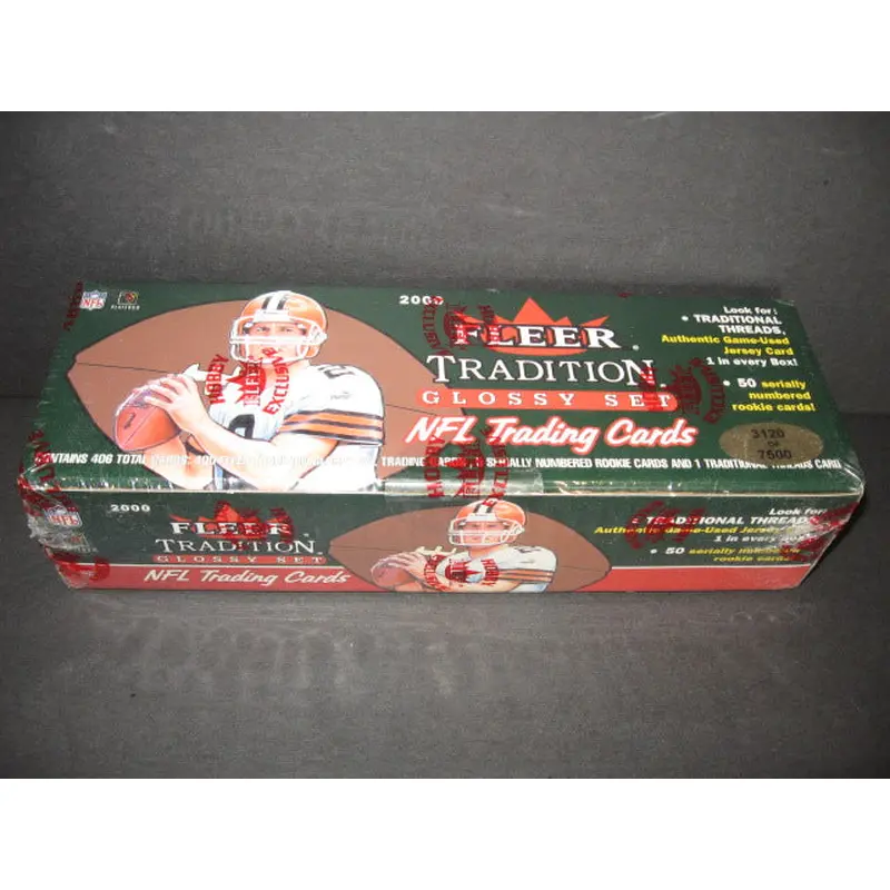 2000 Fleer Tradition Football Glossy Factory Set