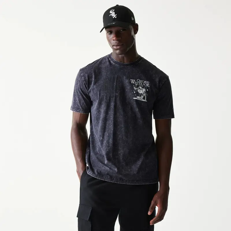 Chicago White Sox MLB Character Black T-Shirt