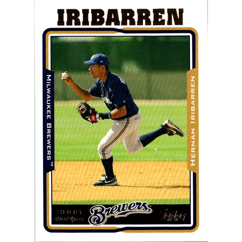2005 Topps Updates & Highlights Hernan Iribarren #UH260 Rookie