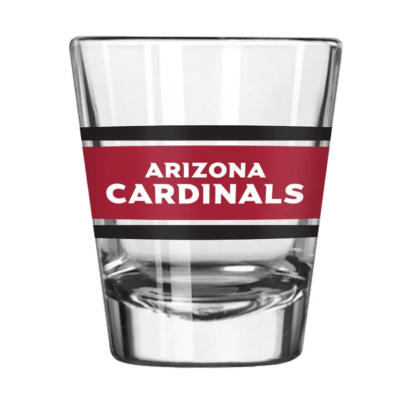 Arizona Cardinals 2oz Stripe Shot Glass