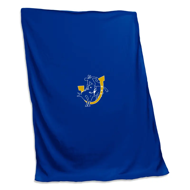 Southern Arkansas U Royal Sweatshirt Blanket (Screened)