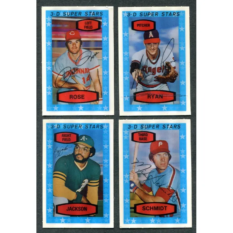 1975 Kelloggs Baseball Complete Set GD NM (57) (23-233)