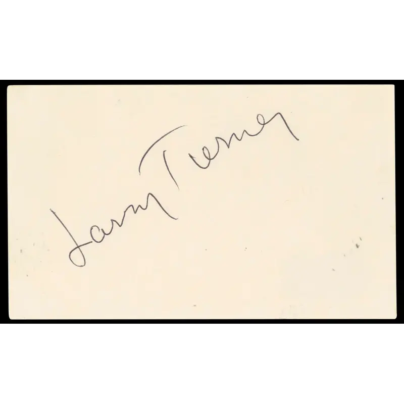 Larry Tierney Born to Kill Authentic Signed 3x5 Index Card BAS #BN33341
