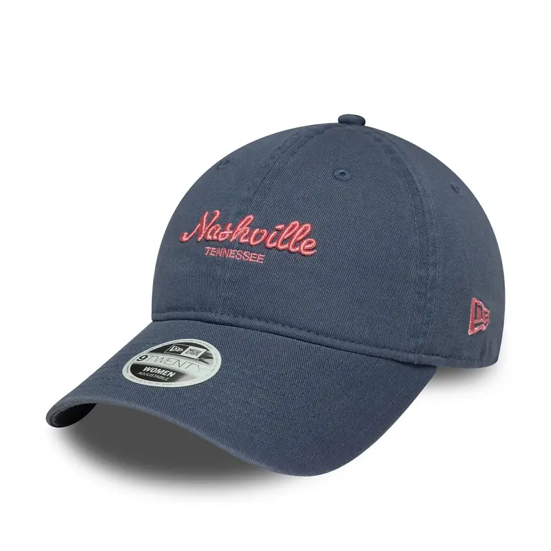Womens New Era City Dark Blue 9TWENTY Adjustable Cap