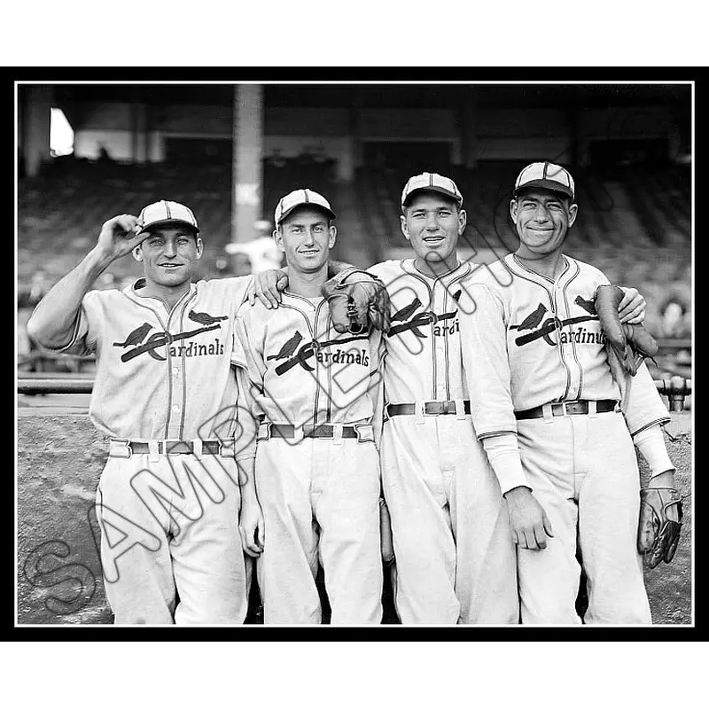 Dizzy Dean Daffy Dean 8X10 Photo - 1936 Cardinals Stu Pepper Martin - 1687