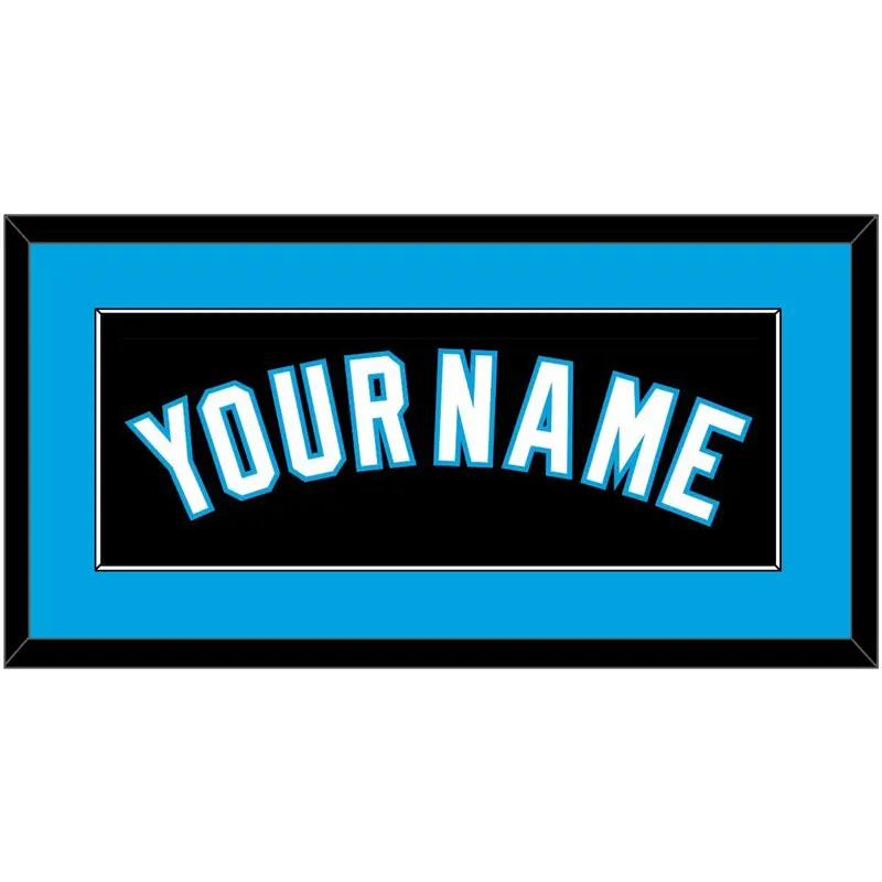 Miami Name - Alternate Black - Single Mat 2