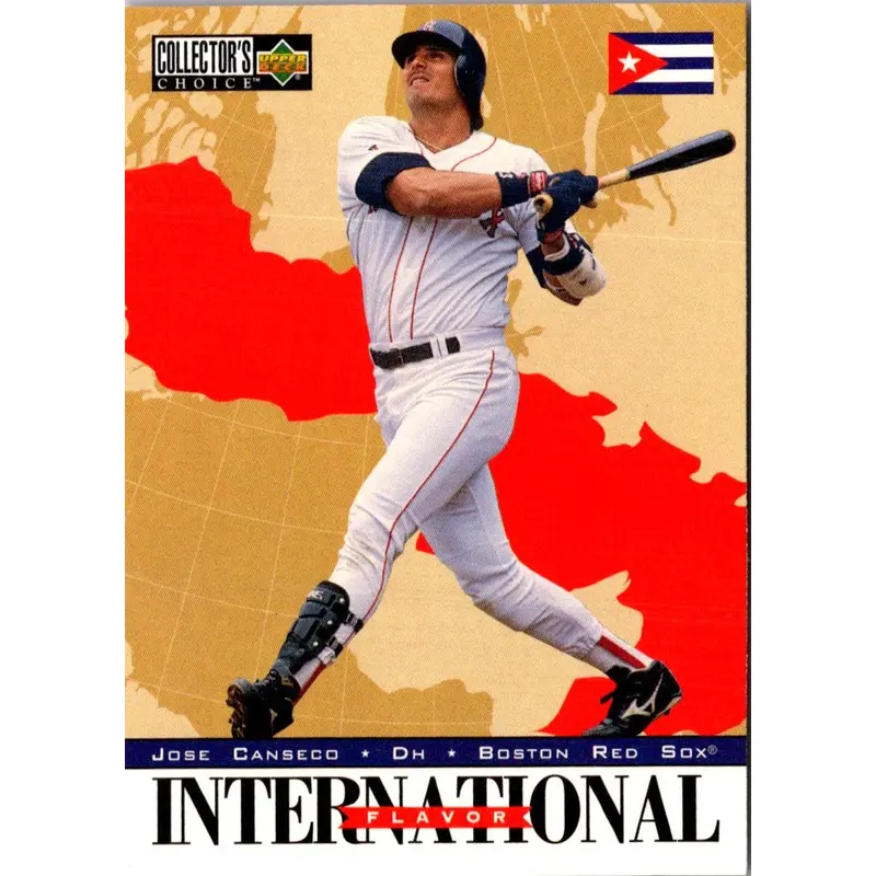 1996 Collector's Choice Gold Signature Jose Canseco #327
