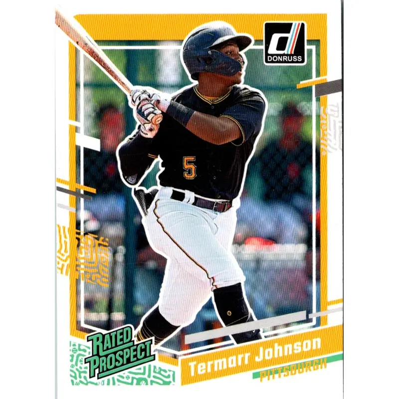 2023 Donruss Holo Orange Termarr Johnson #31