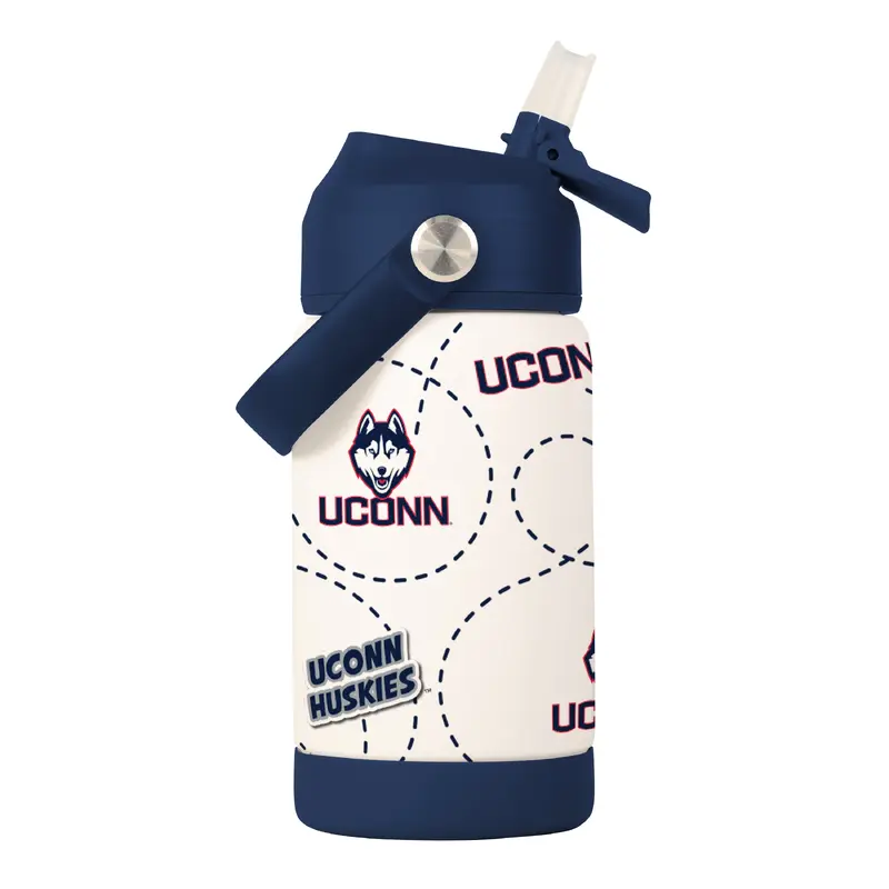 UConn 12oz Mascot SS Kids Bottle