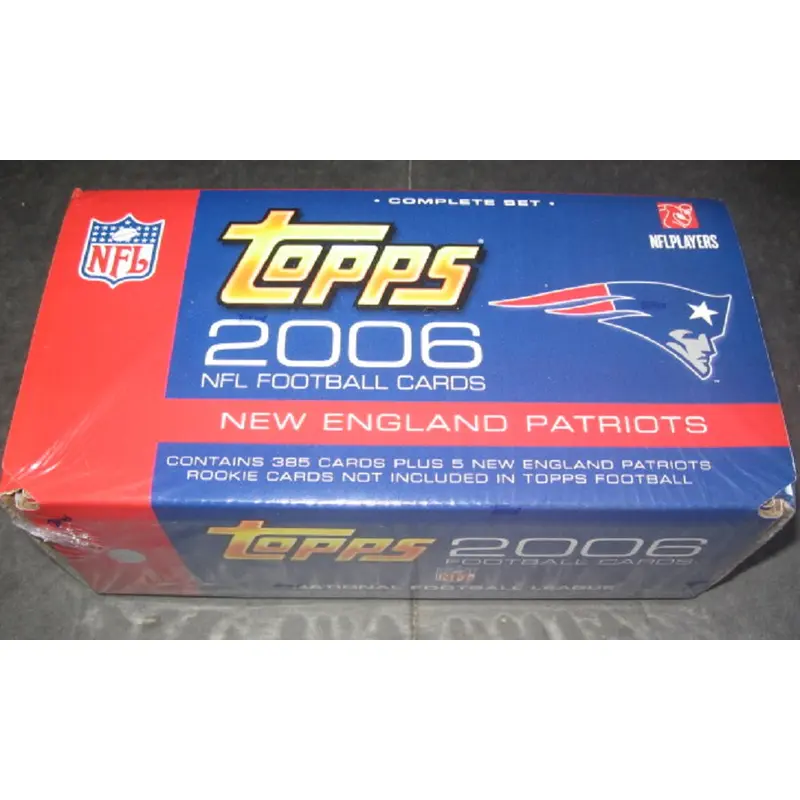 2006 Topps Football Factory Set (Patriots)