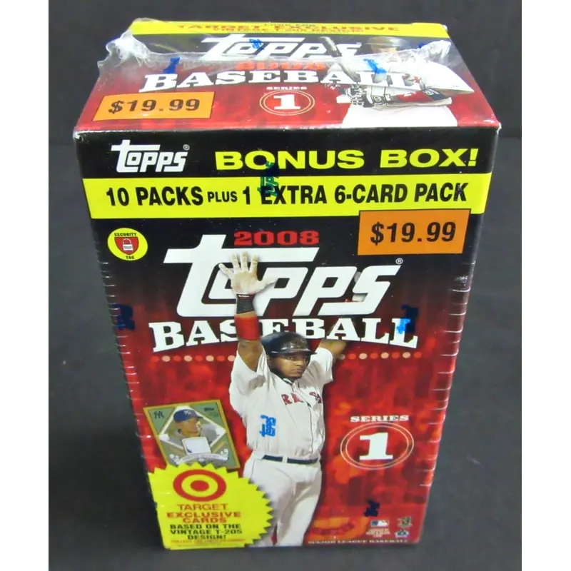 2008 Topps Baseball Series 1 Blaster Box (11/6)