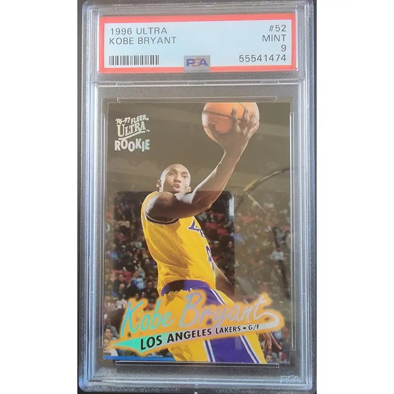 Kobe Bryant 1996 Ultra #52 PSA 9 Mint