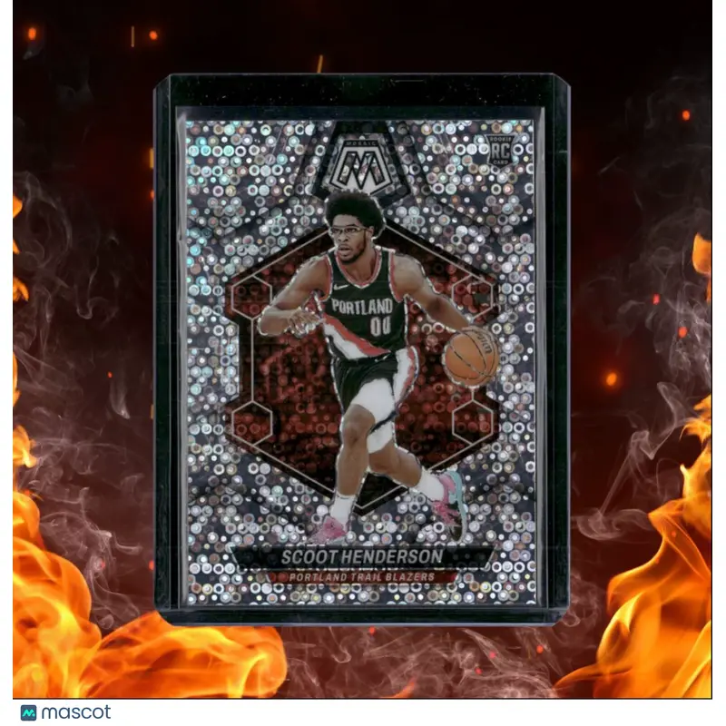 2023-24 Panini Mosaic Scoot Henderson Fast Break Prizm Rookie #216