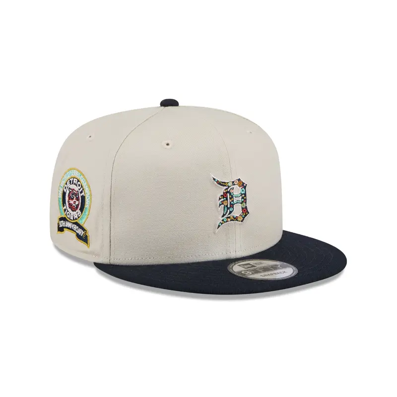 New Era  - 9Fifty Snapback - Floral Fill - Detroit Tigers - Stone