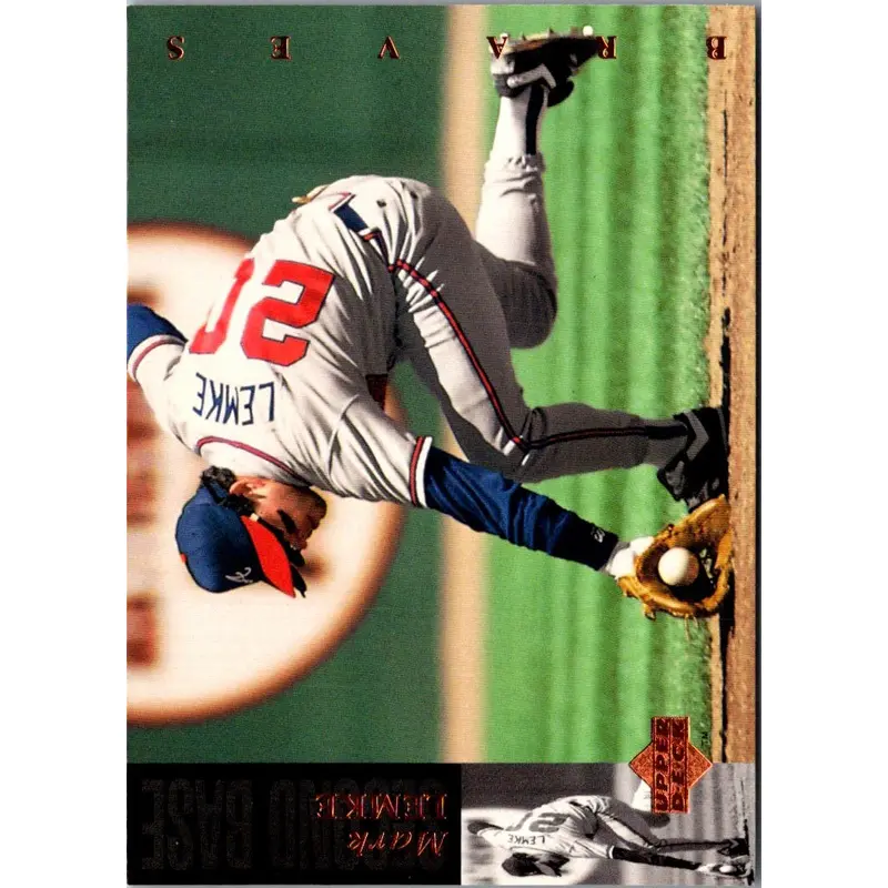 1994 Upper Deck Mark Lemke #489