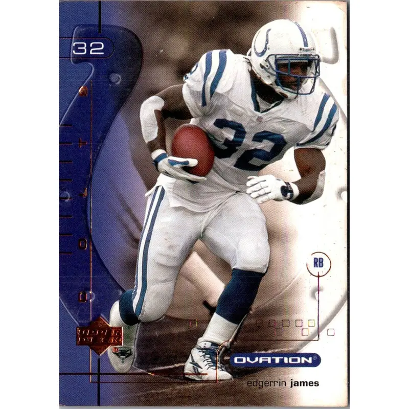 2001 Upper Deck Ovation Edgerrin James #40