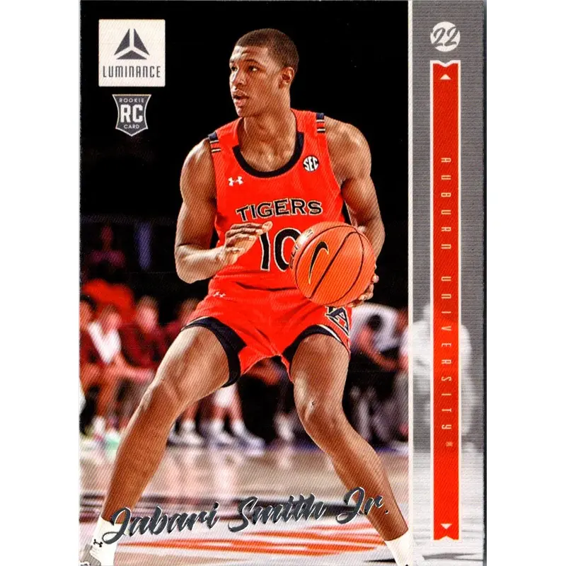 2022 Panini Chronicles Draft Picks Luminance Jabari Smith Jr. #34
