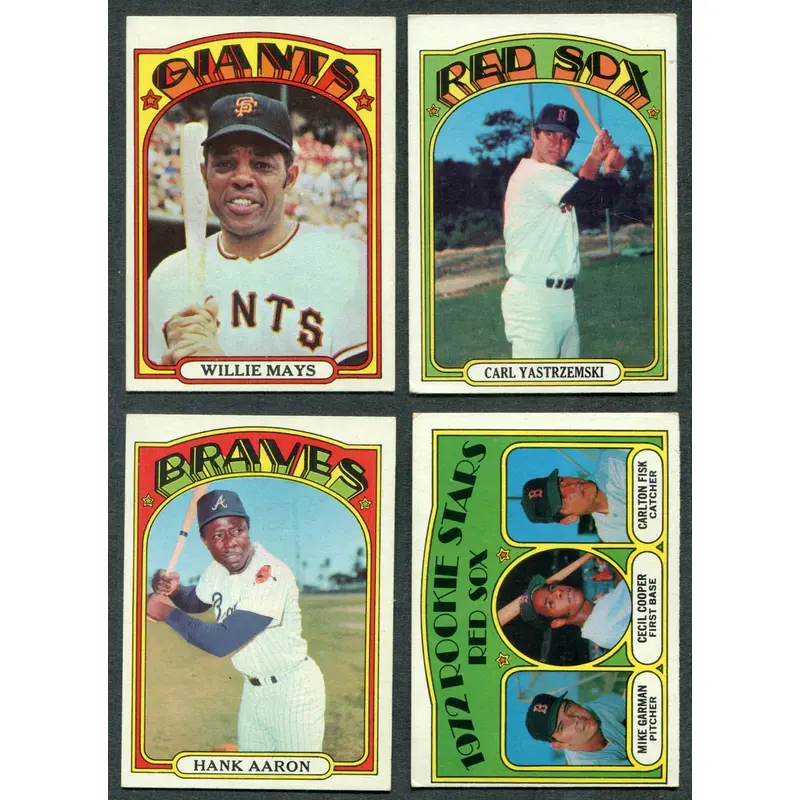 1972 Topps Baseball Complete Set VG VG/EX (787) (23-249)