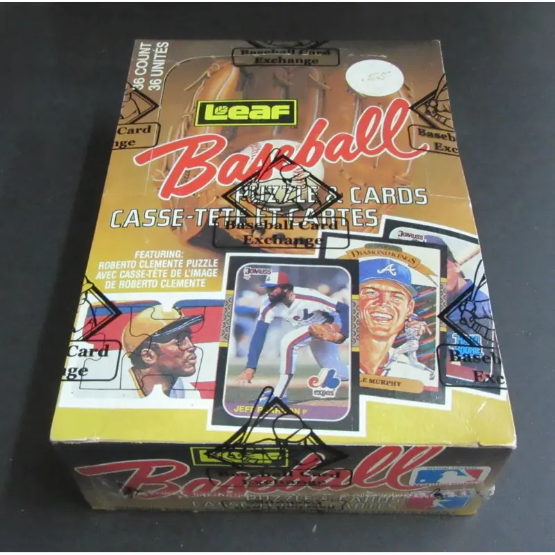 1987 Donruss Leaf Baseball Unopened Wax Box (Authenticate)