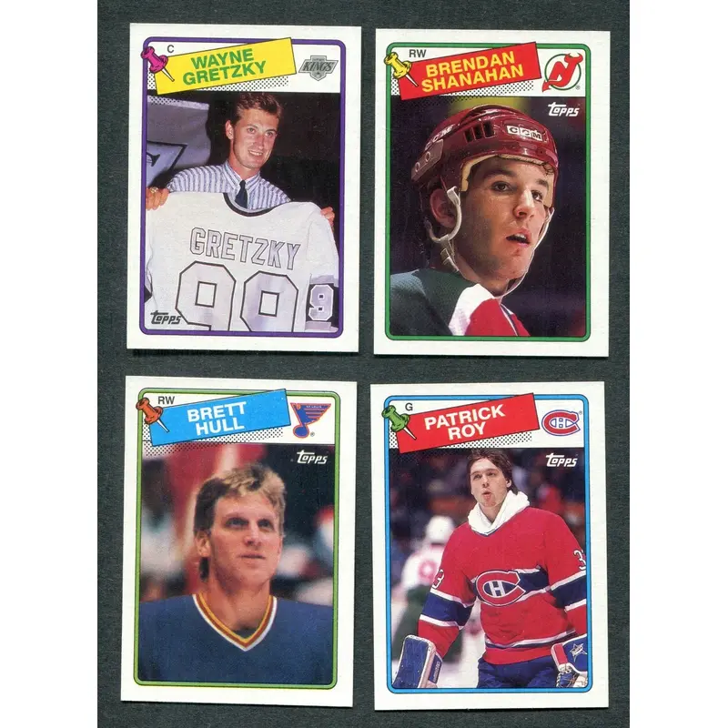 1988/89 Topps Hockey Complete Set NM NM/MT (198) (23-213)