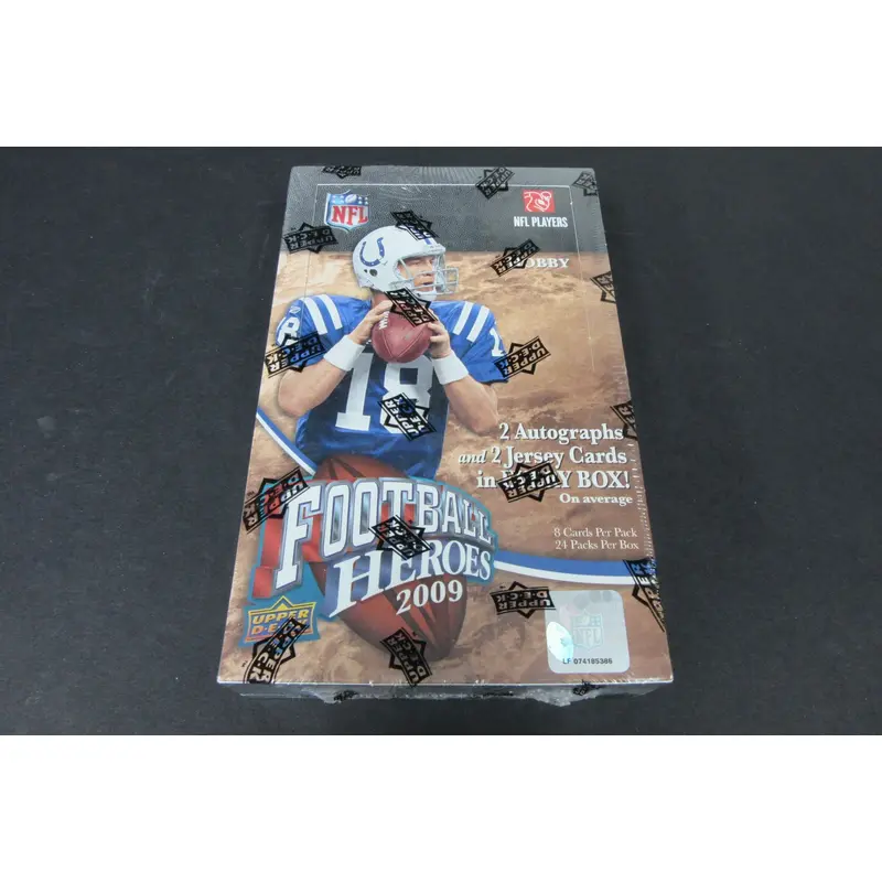 2009 Upper Deck Heroes Football Box (Hobby)