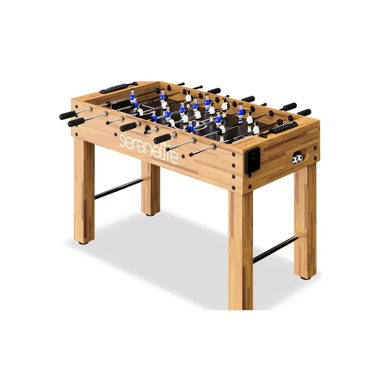 Wooden Foosball Table  Lightweight Tabletop | KIBI SPORTS