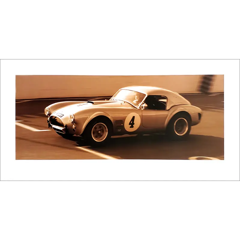 AC Cobra Classic Racer (1962) Premium Poster Print - The Art Group