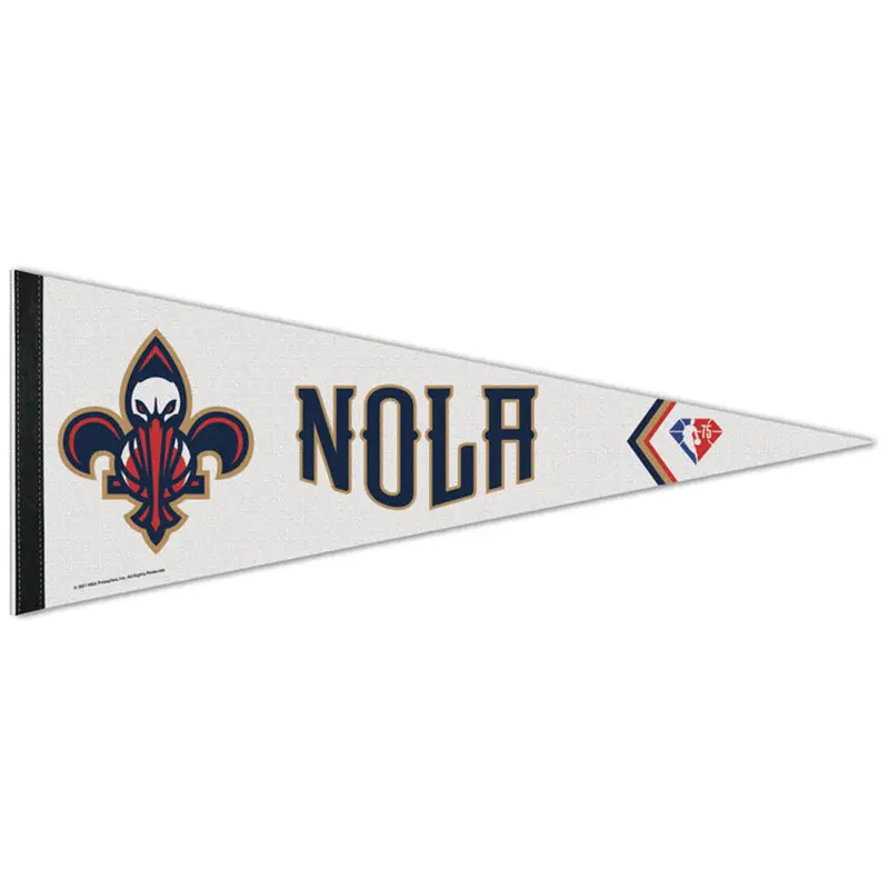 New Orleans Pelicans NBA 75th Anniversary City Edition Premium Felt Pennant - Wincraft