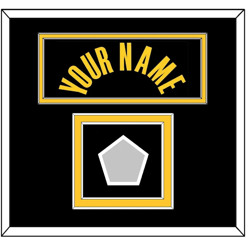 Los Angeles Name & Champions Patch - Black Mamba (2017-2018, 2020) - Double Mat 3