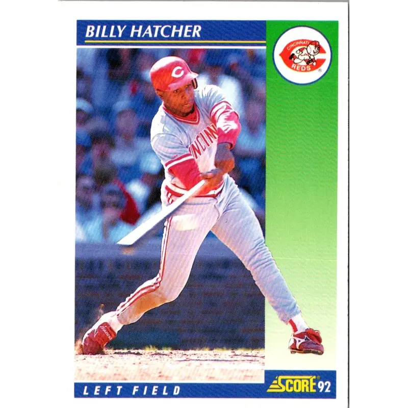 1992 Score Billy Hatcher #447