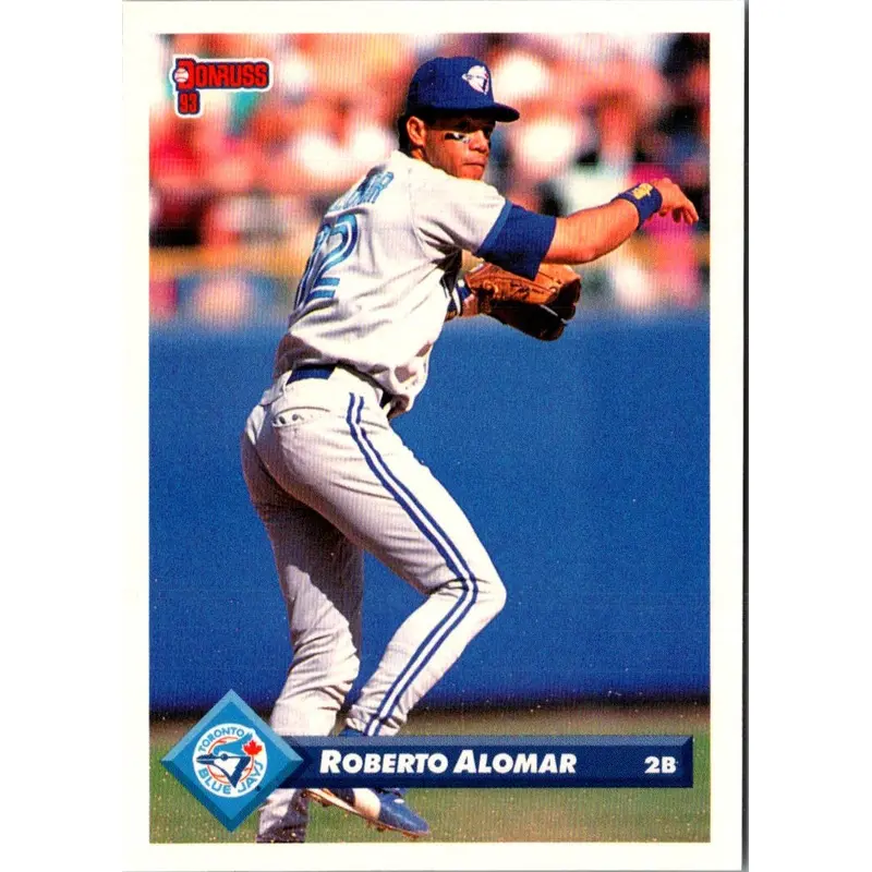 1993 Donruss Toronto Blue Jays 1992 Championship Season Roberto Alomar #2
