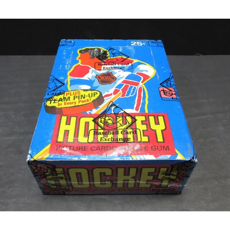 1980/81 Topps Hockey Unopened Wax Box
