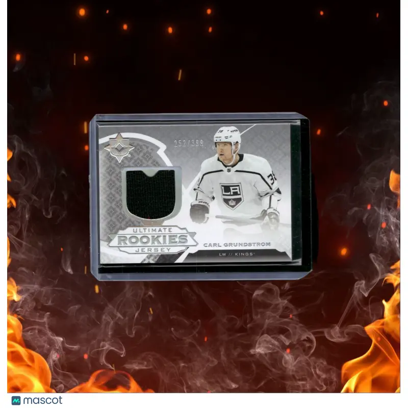 2019-20 Upper Deck Ultimate Carl Grundstrom Jersey Rookie #145
