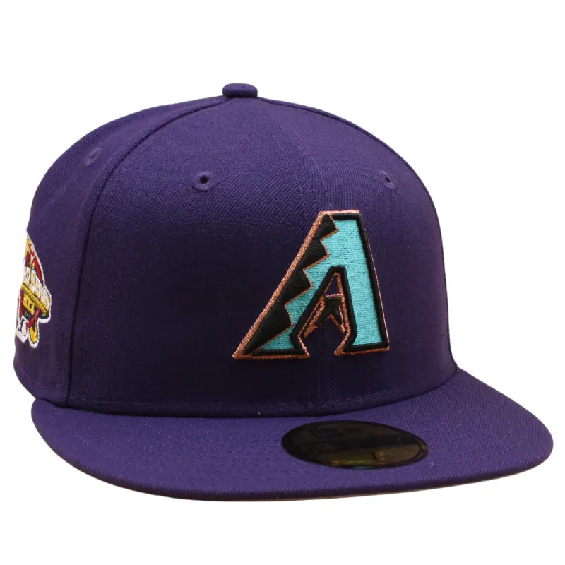 Arizona Diamondbacks Cooperstown 59Fifty Fitted World Series 2001 - Purple