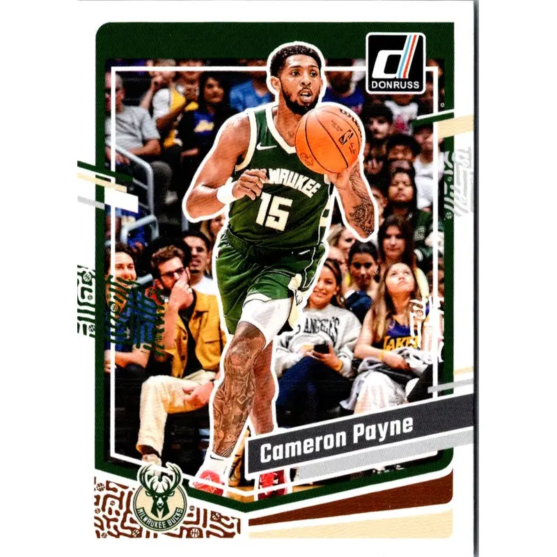 2023 Donruss Green Laser Holo Cameron Payne #7
