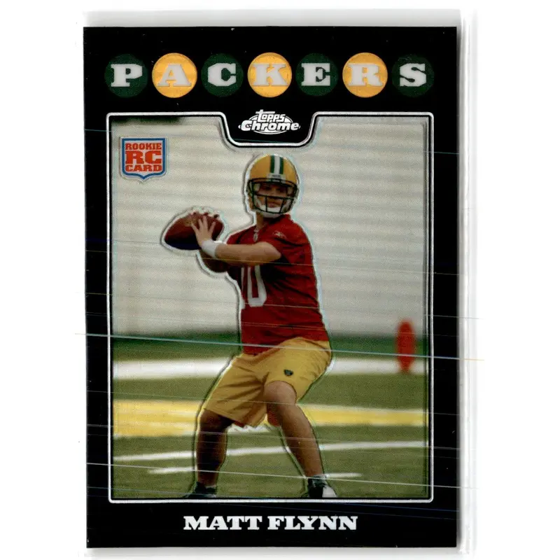 2008 Topps Chrome Refractors Matt Flynn #TC177