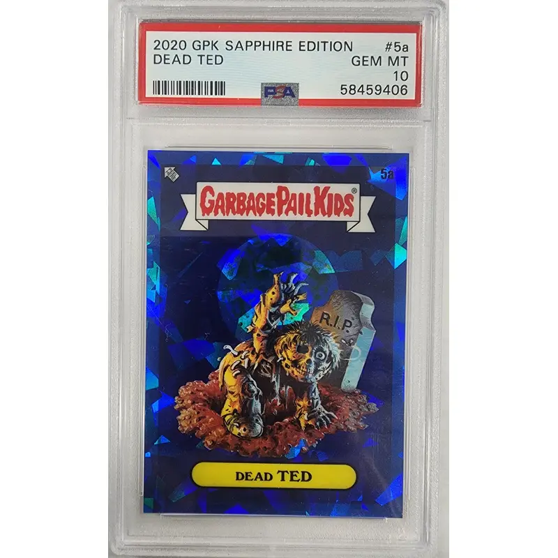 Dead Ted 2020 Topps Garbage Pail Kids Sapphire #5a PSA 10 Gem Mint 9406
