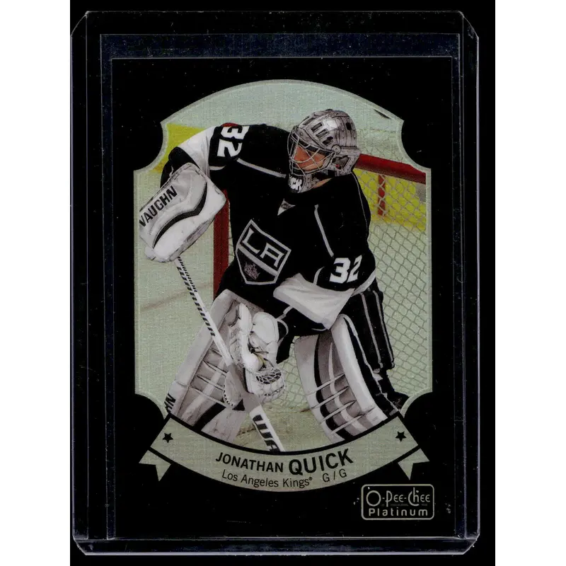 2014-15 Upper Deck O-Pee-Chee Platinum - Retro - Black Rainbow - Jonathan Quick #59 /100