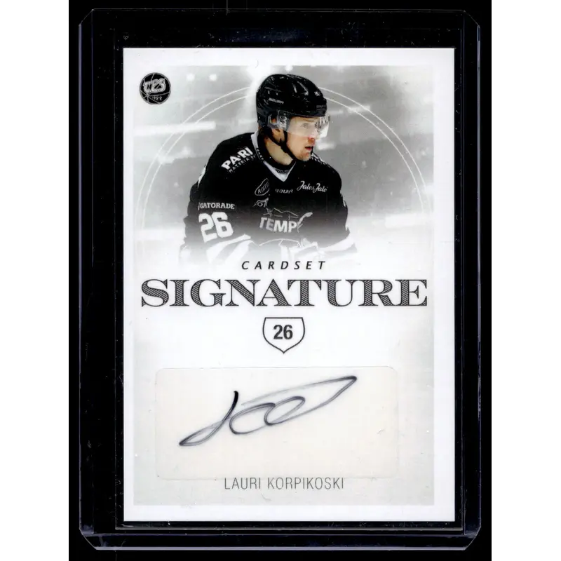 2019-20 Cardset Signature - Lauri Pajuniemi /125