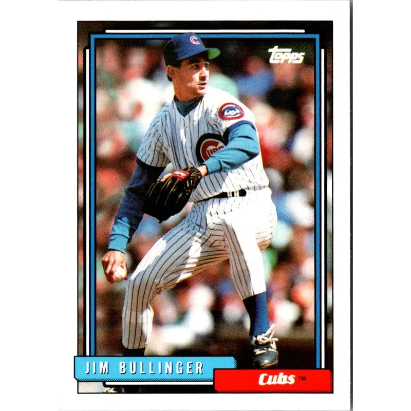 1992 Topps Traded Gold Jim Bullinger #17T
