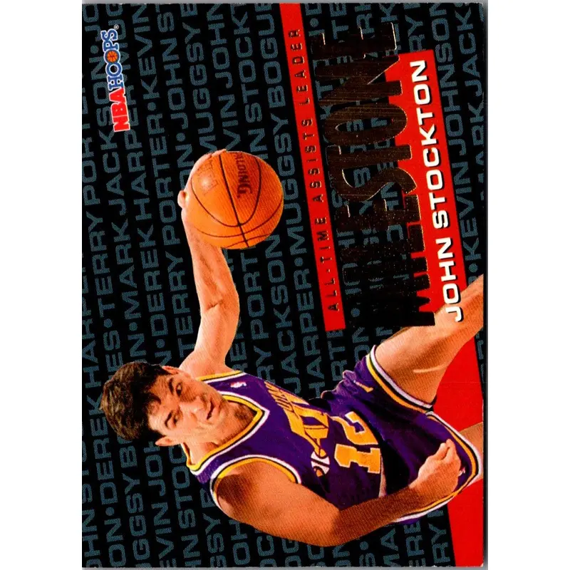 1996 SkyBox USA Texaco John Stockton #12