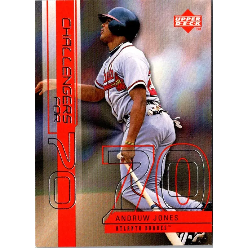 1999 Upper Deck Challengers for 70 Inserts Andruw Jones #C26