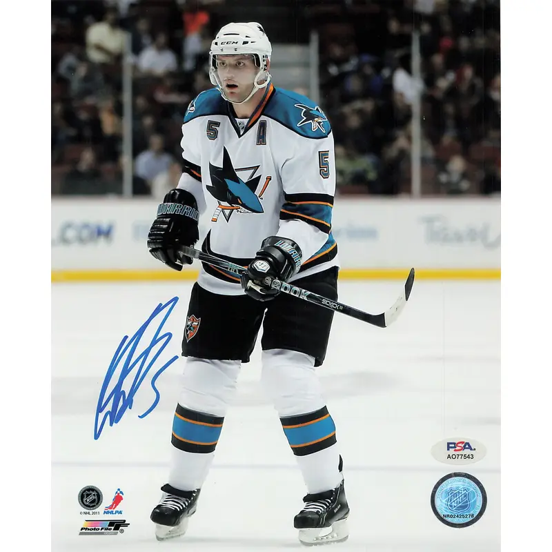 Colin White signed 8x10 photo PSA/DNA San Jose Sharks Autographed